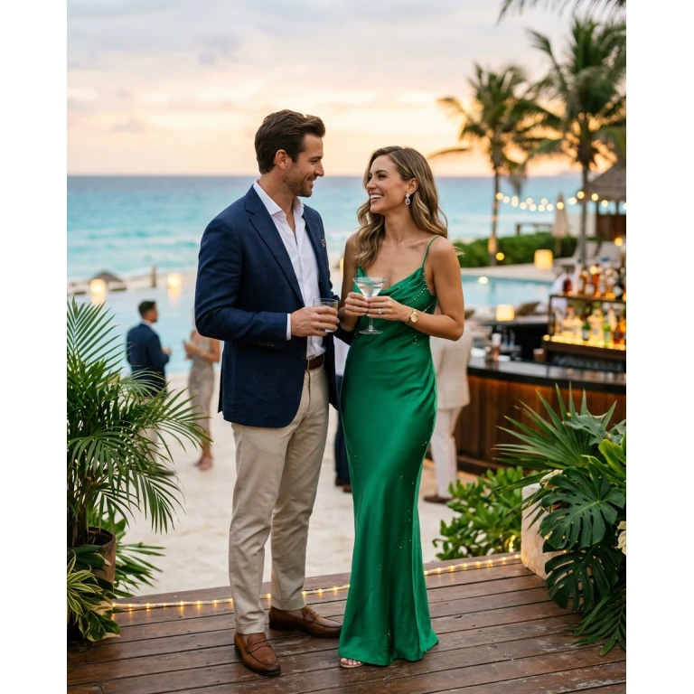 Gemma Deeks Style Guide: Cocktail Anniversary in Cancun Summer 2026