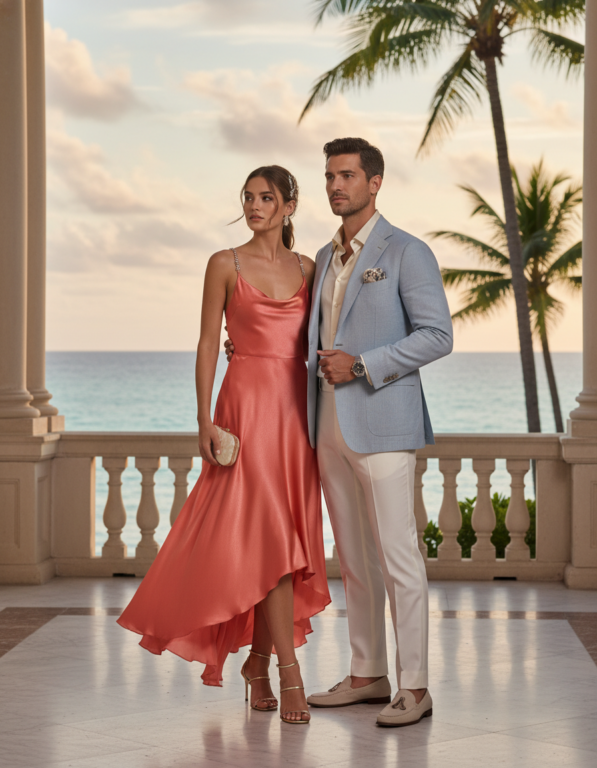 Gemma Deeks Style Guide: Cocktail Anniversary in Florida Summer 2026