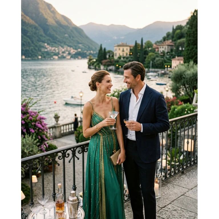 Gemma Deeks Style Guide: Cocktail Anniversary in Lake Como Summer 2026