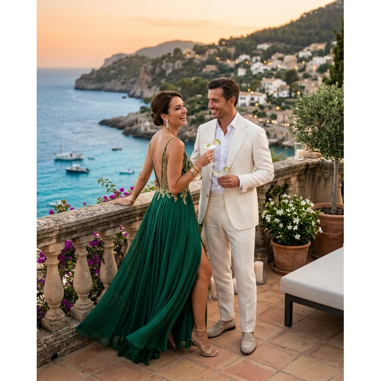 Gemma Deeks Style Guide: Cocktail Anniversary in Majorca Summer 2026