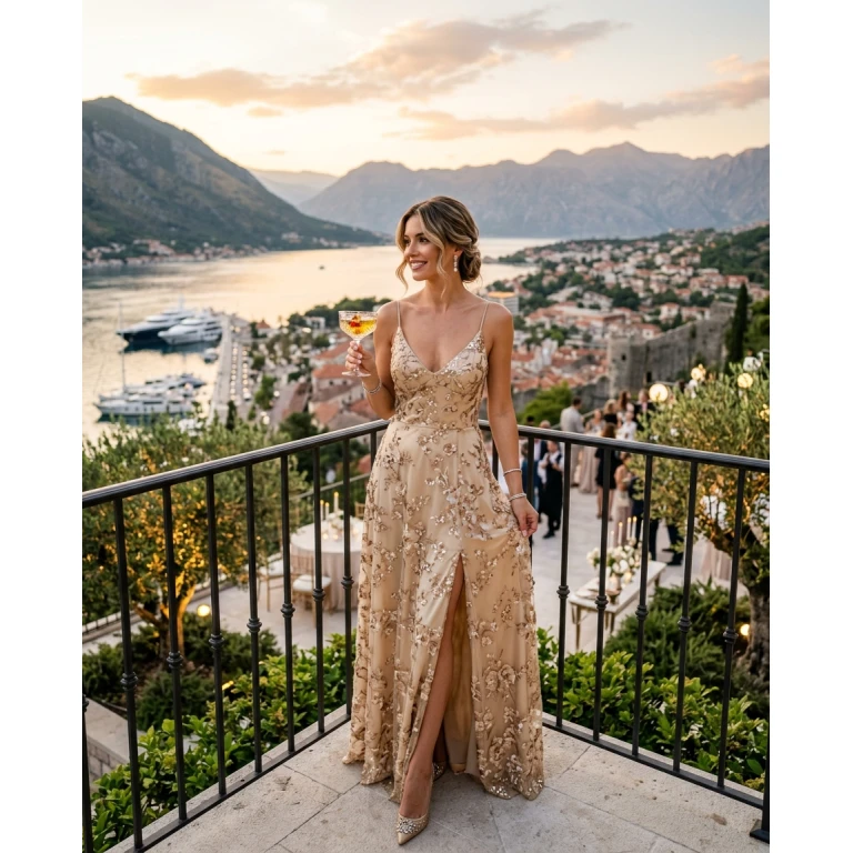 Gemma Deeks Style Guide: Cocktail Anniversary in Montenegro Summer 2026