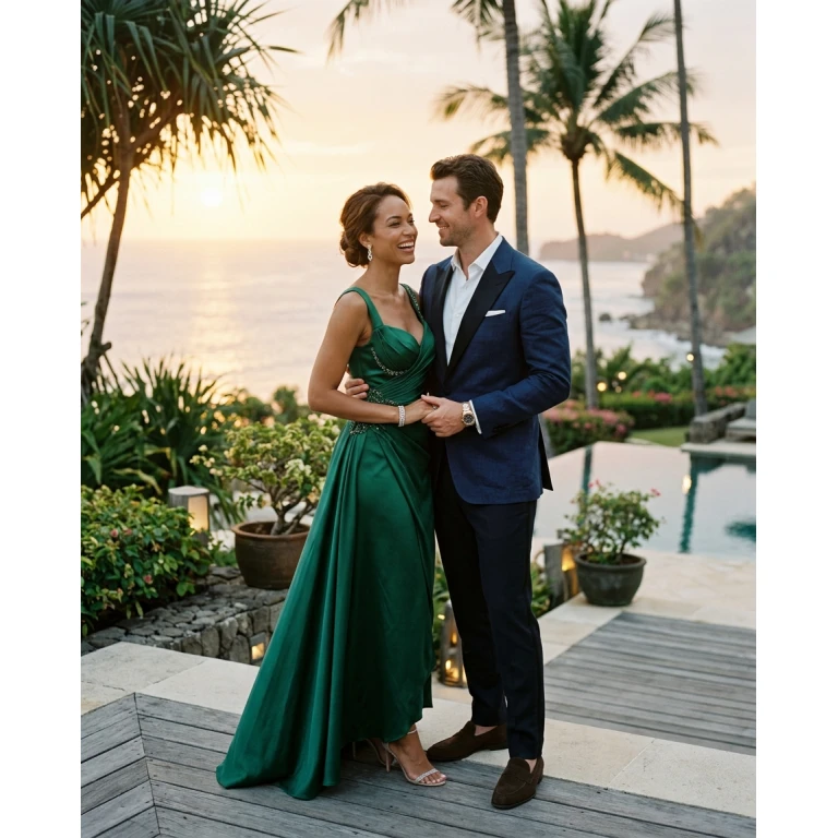 Gemma Deeks Style Guide: Cocktail Attire Anniversary in Bali Summer 2026