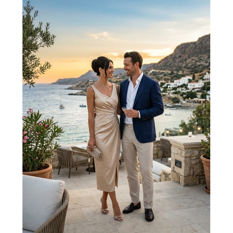 Gemma Deeks Style Guide: Cocktail Attire Anniversary in Cyprus Summer 2026