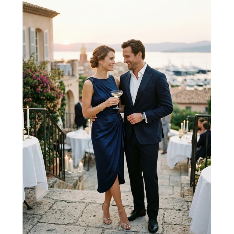 Gemma Deeks Style Guide: Cocktail Attire Anniversary in France Summer 2026