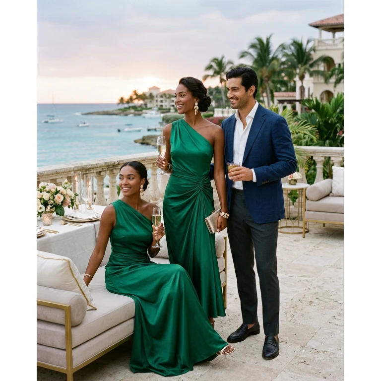 Gemma Deeks Style Guide: Cocktail Attire Anniversary in La Romana Summer 2026