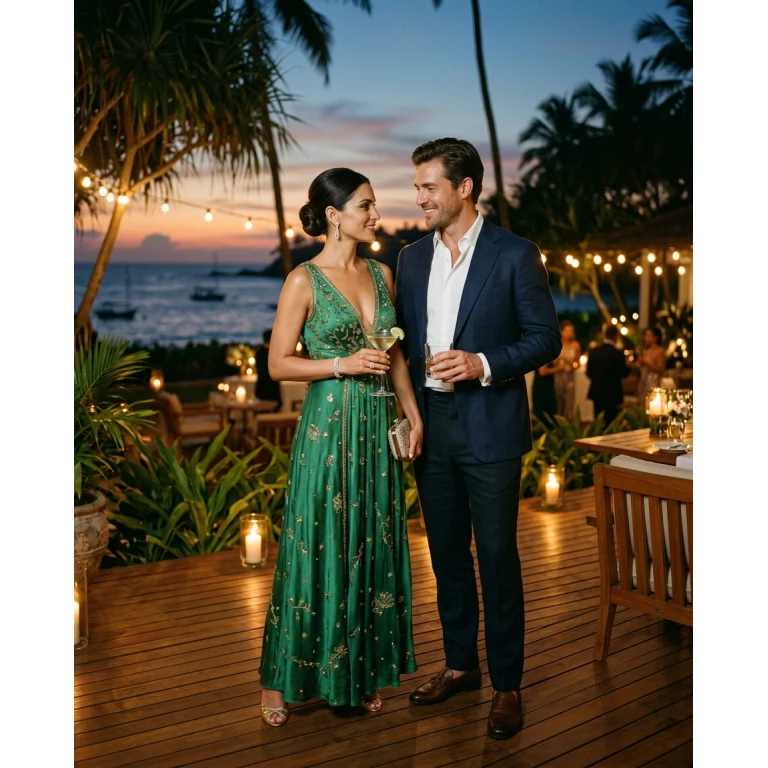 Gemma Deeks Style Guide: Cocktail Attire Anniversary in Sri Lanka Summer 2026