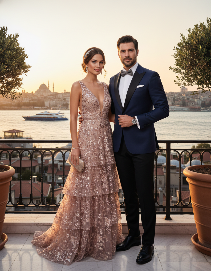 Gemma Deeks Style Guide: Cocktail Attire Anniversary in Turkey Summer 2026