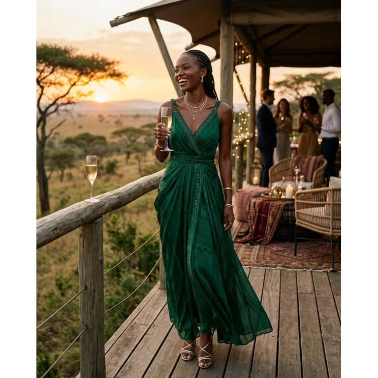 Gemma Deeks Style Guide: Cocktail Attire Birthday in Kenya Summer 2026