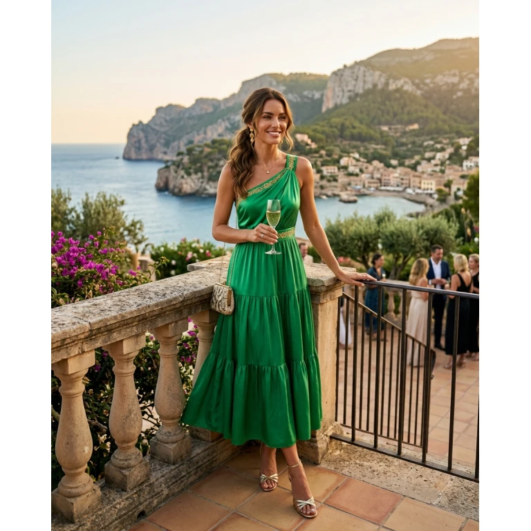 Gemma Deeks Style Guide: Cocktail Attire Birthday in Majorca Summer 2026
