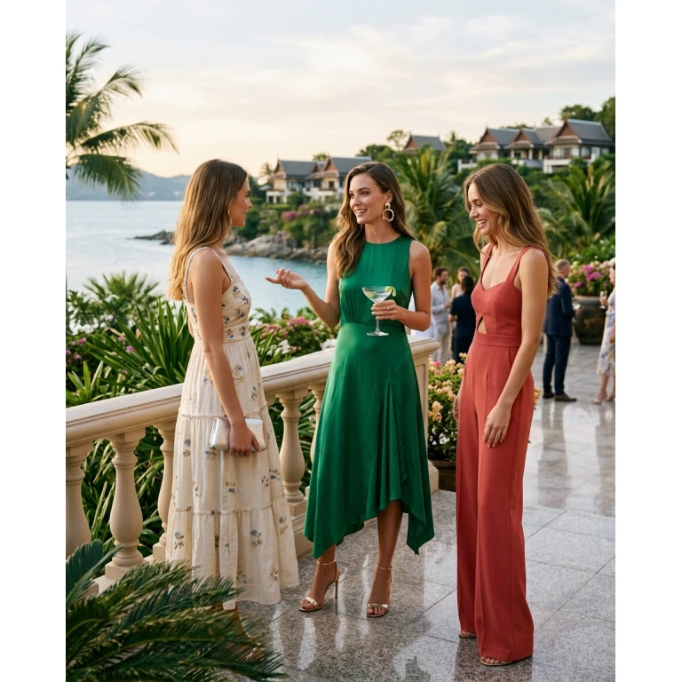 Gemma Deeks Style Guide: Cocktail Attire Birthday in Phuket Summer 2026