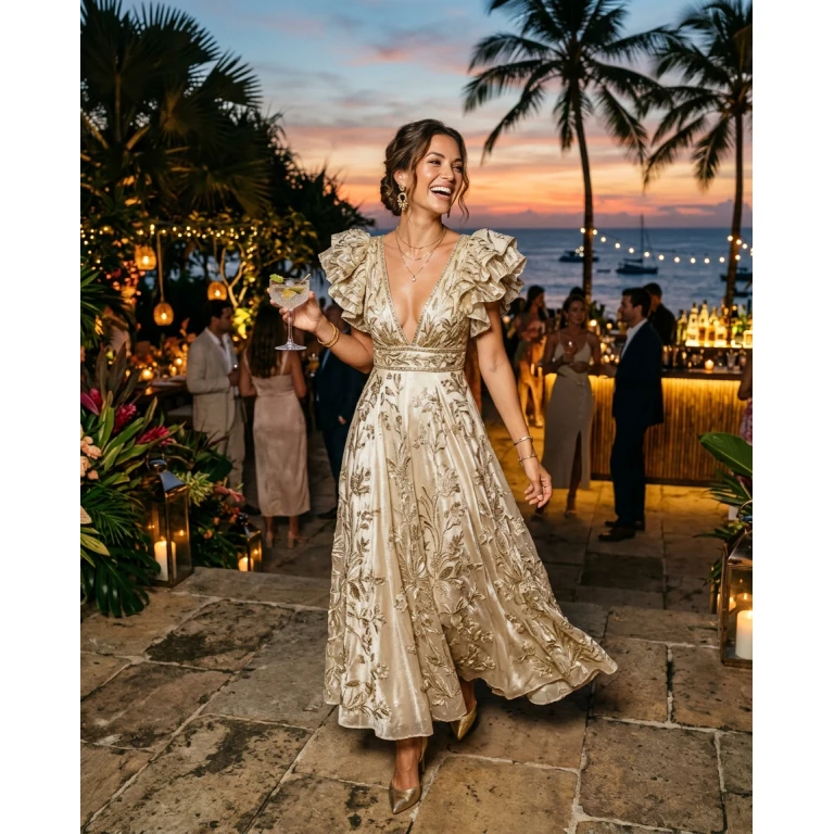 Gemma Deeks Style Guide: Cocktail Attire Birthday in Sri Lanka Summer 2026