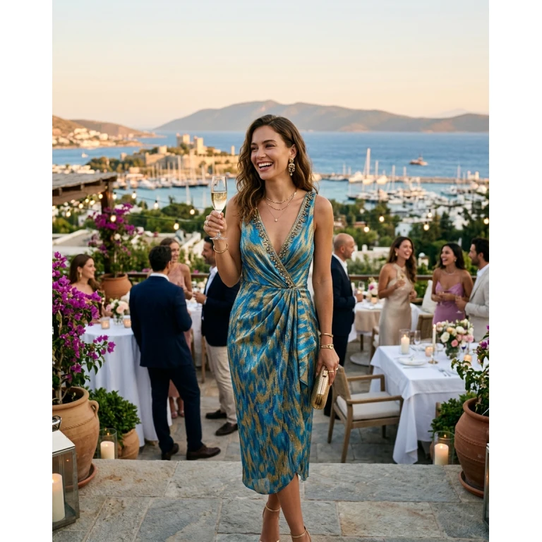 Gemma Deeks Style Guide: Cocktail Attire Birthday in Turkey Summer 2026