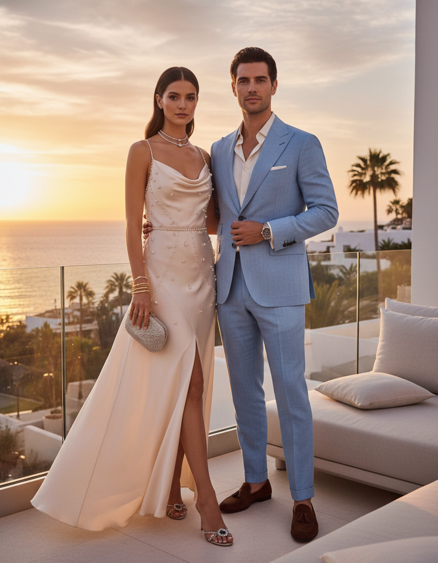 Gemma Deeks Style Guide: Cocktail Attire Date night in Ibiza Summer 2026
