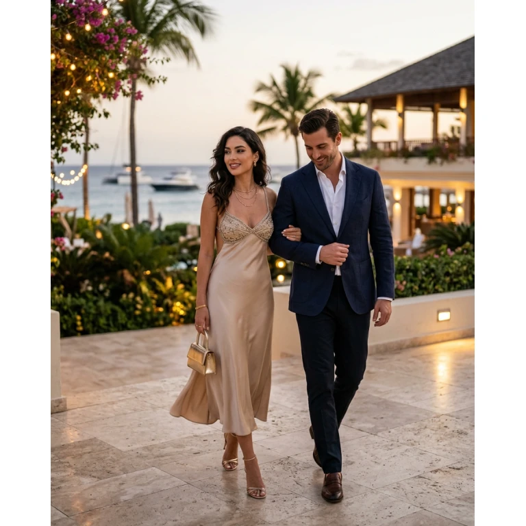 Gemma Deeks Style Guide: Cocktail Attire Date night in La Romana Summer 2026