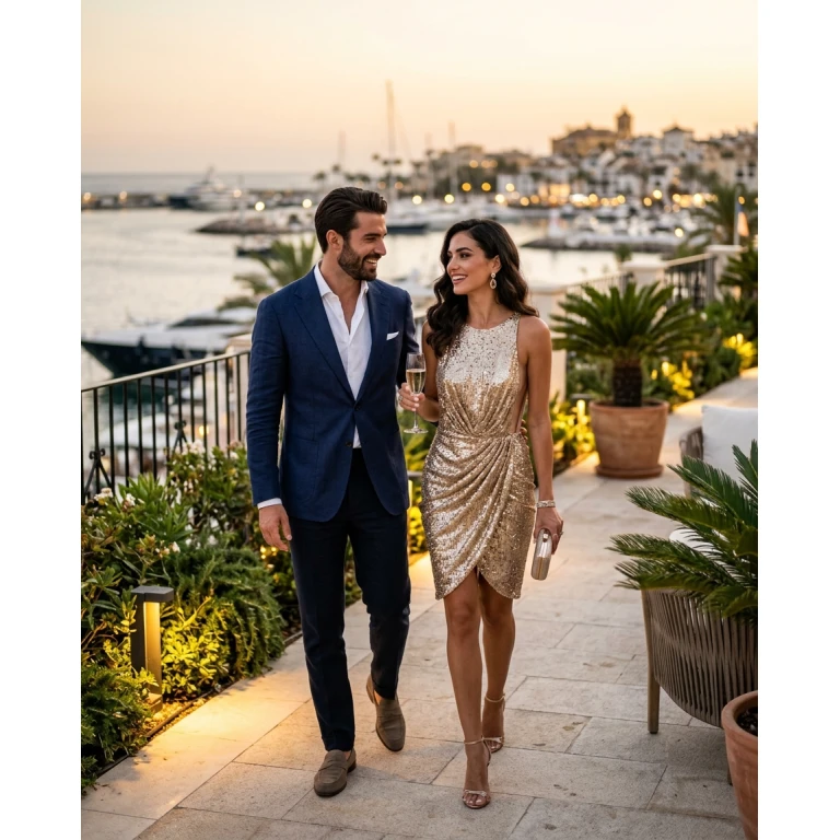 Gemma Deeks Style Guide: Cocktail Attire Date night in Marbella Summer 2026