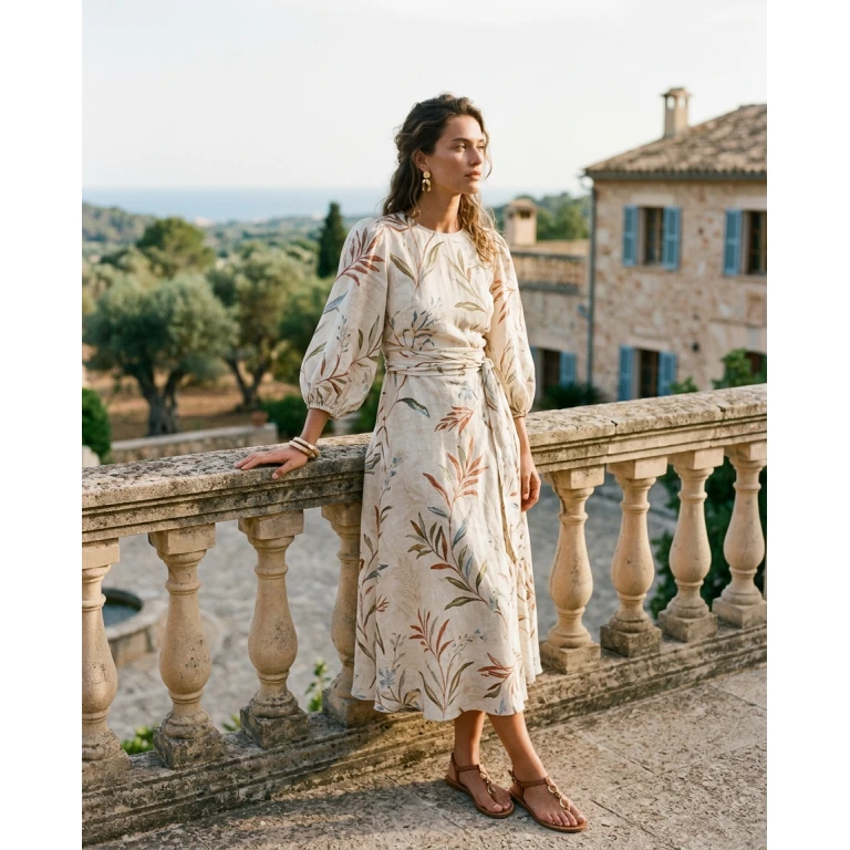 Gemma Deeks Style Guide: Cocktail Attire Designer Summer Dresses in Majorca Summer 2026