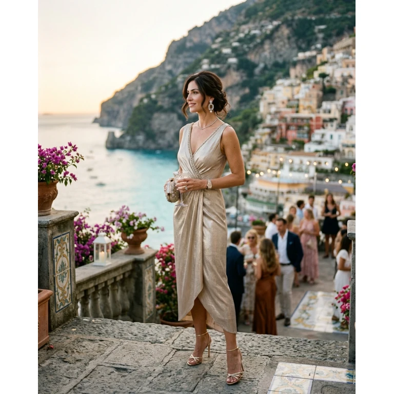 Gemma Deeks Style Guide: Cocktail Attire Holiday parties in Amalfi Coast Summer 2026