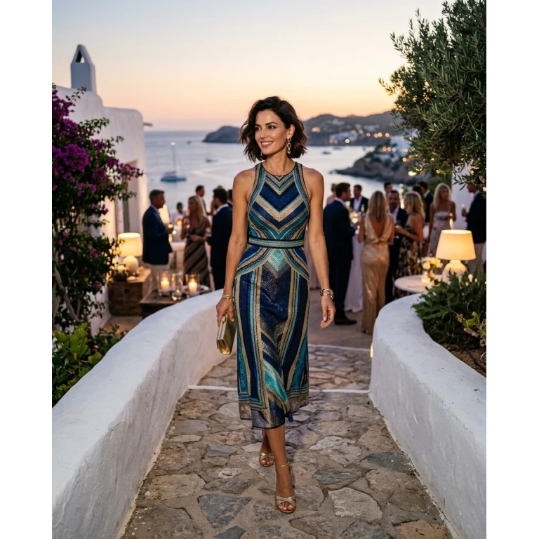 Gemma Deeks Style Guide: Cocktail Attire Holiday parties in Ibiza Summer 2026
