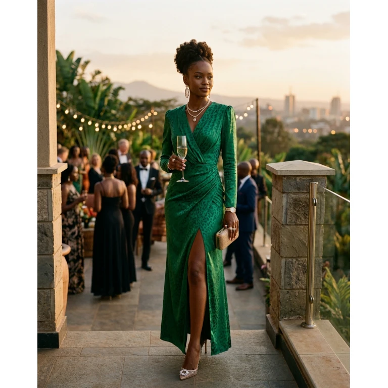 Gemma Deeks Style Guide: Cocktail Attire Holiday parties in Kenya Summer 2026