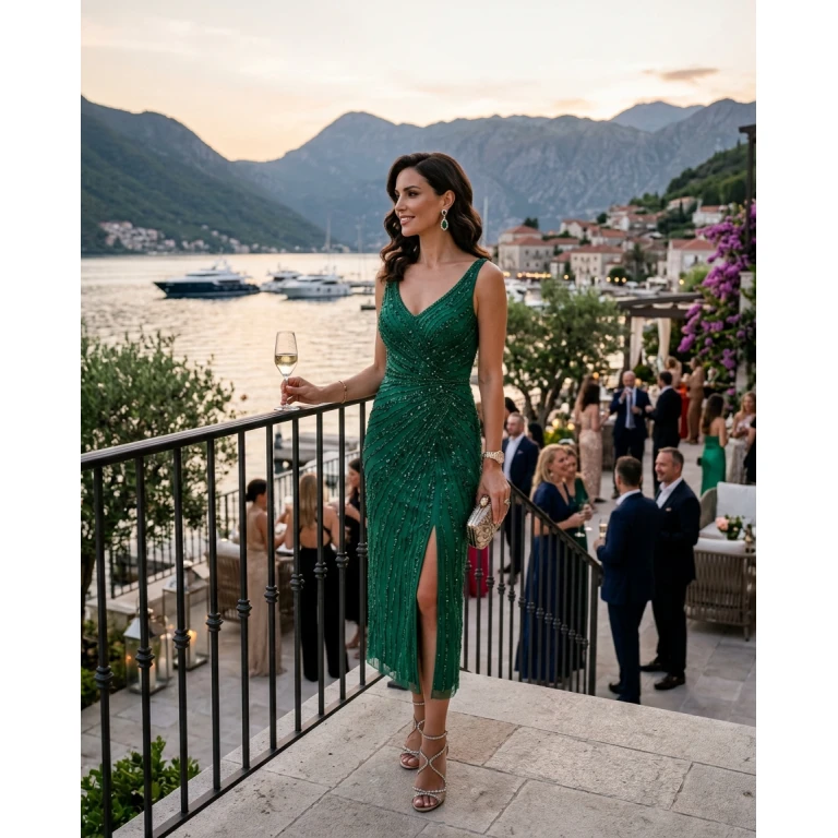 Gemma Deeks Style Guide: Cocktail Attire Holiday parties in Montenegro Summer 2026