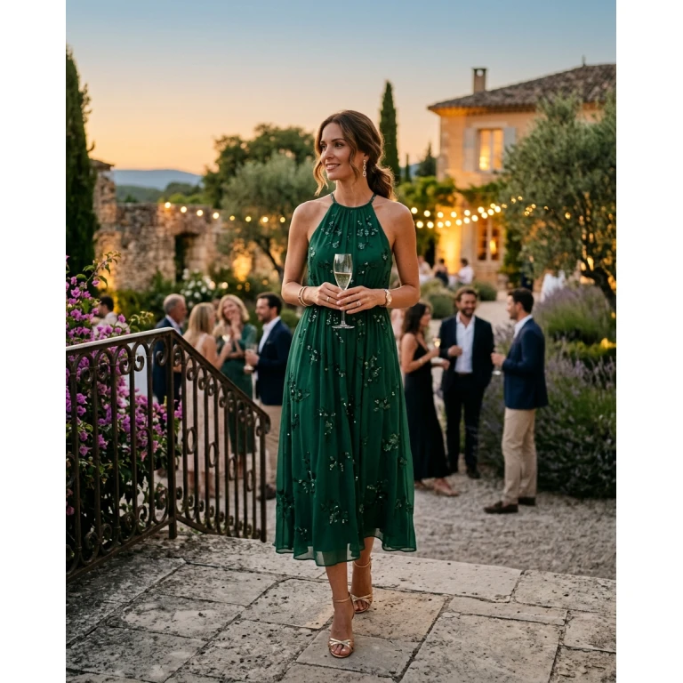 Gemma Deeks Style Guide: Cocktail Attire Holiday parties in Provence France Summer 2026
