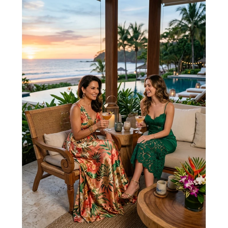 Gemma Deeks Style Guide: Cocktail Attire Mother’s Day in Costa Rica Summer 2026