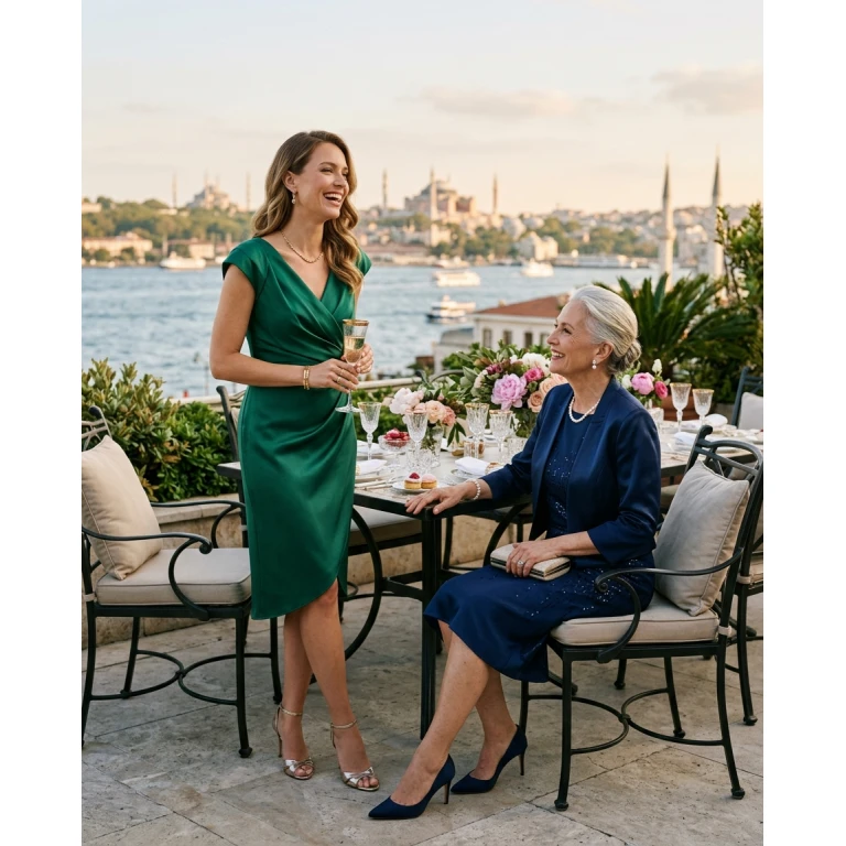 Gemma Deeks Style Guide: Cocktail Attire Mother’s Day in Istanbul Summer 2026
