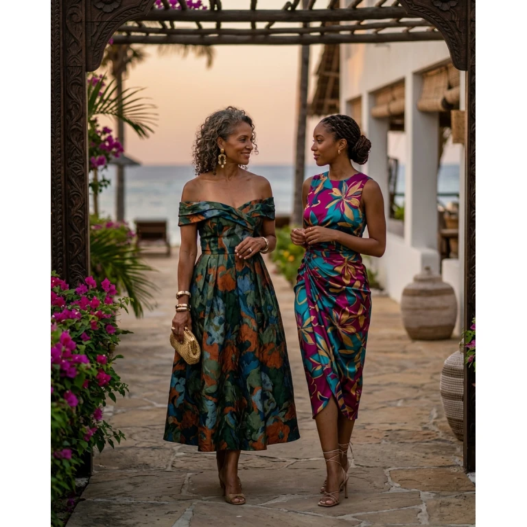 Gemma Deeks Style Guide: Cocktail Attire Mother’s Day in Zanzibar Summer 2026