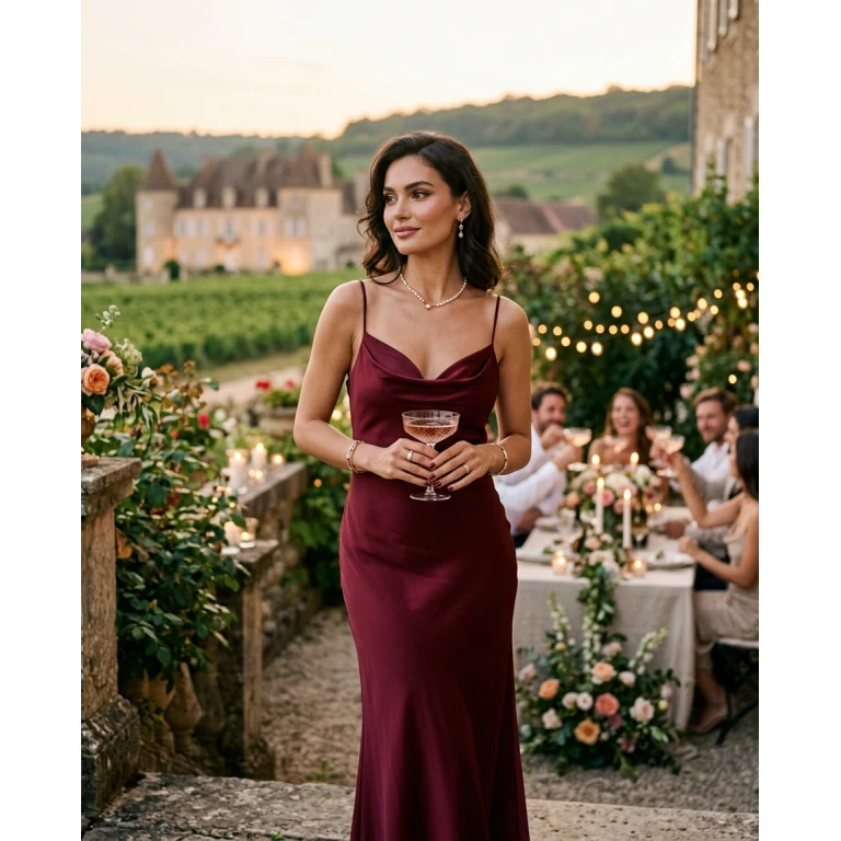 Gemma Deeks Style Guide: Cocktail Birthday in Burgundy Summer 2026