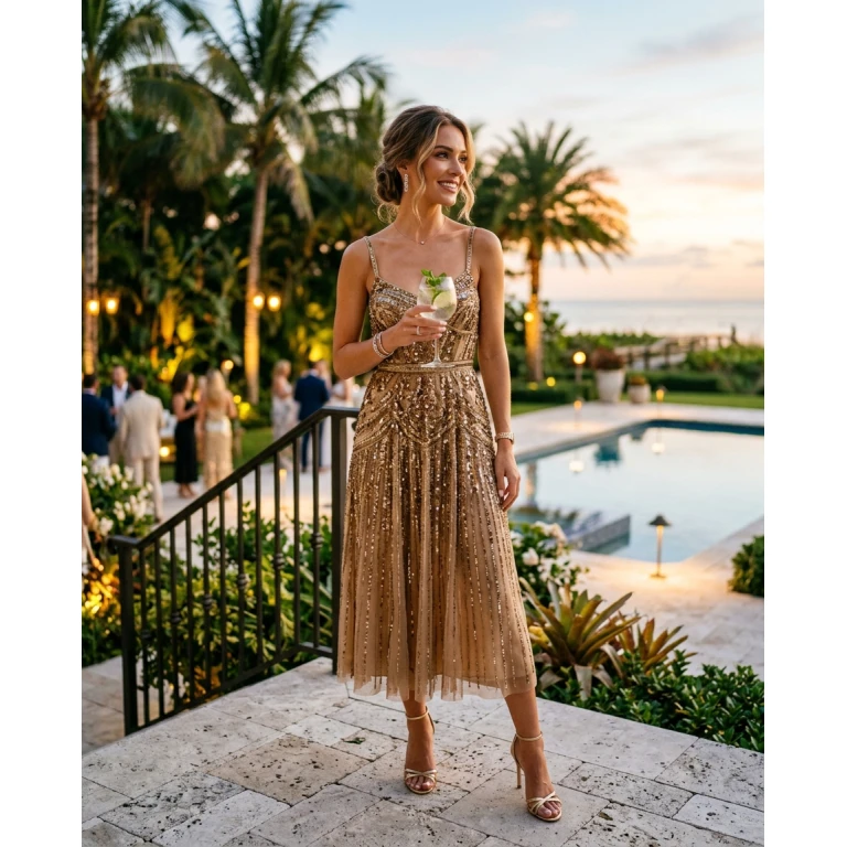 Gemma Deeks Style Guide: Cocktail Birthday in Florida Summer 2026
