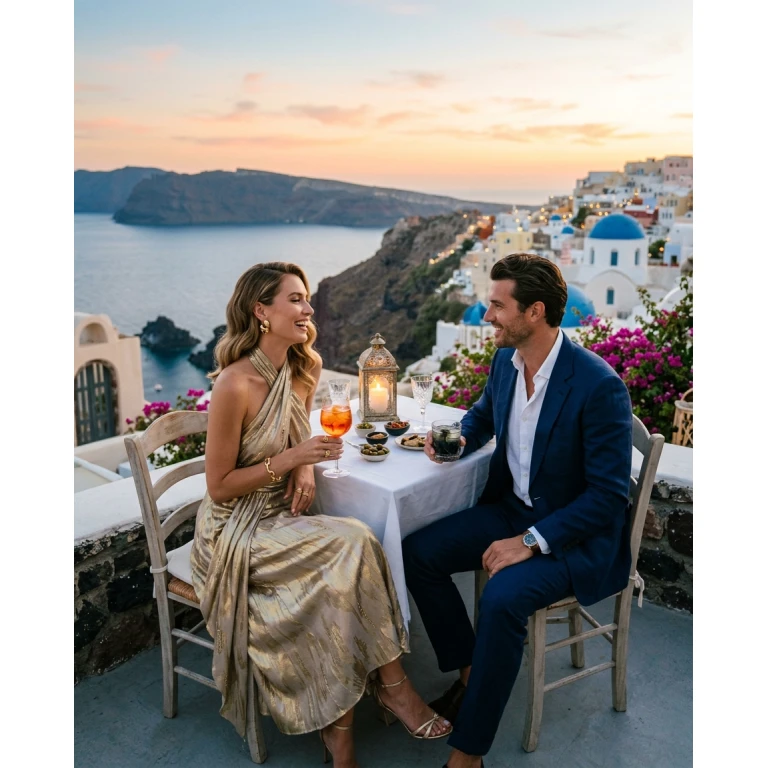 Gemma Deeks Style Guide: Cocktail Date night in Greece Summer 2026