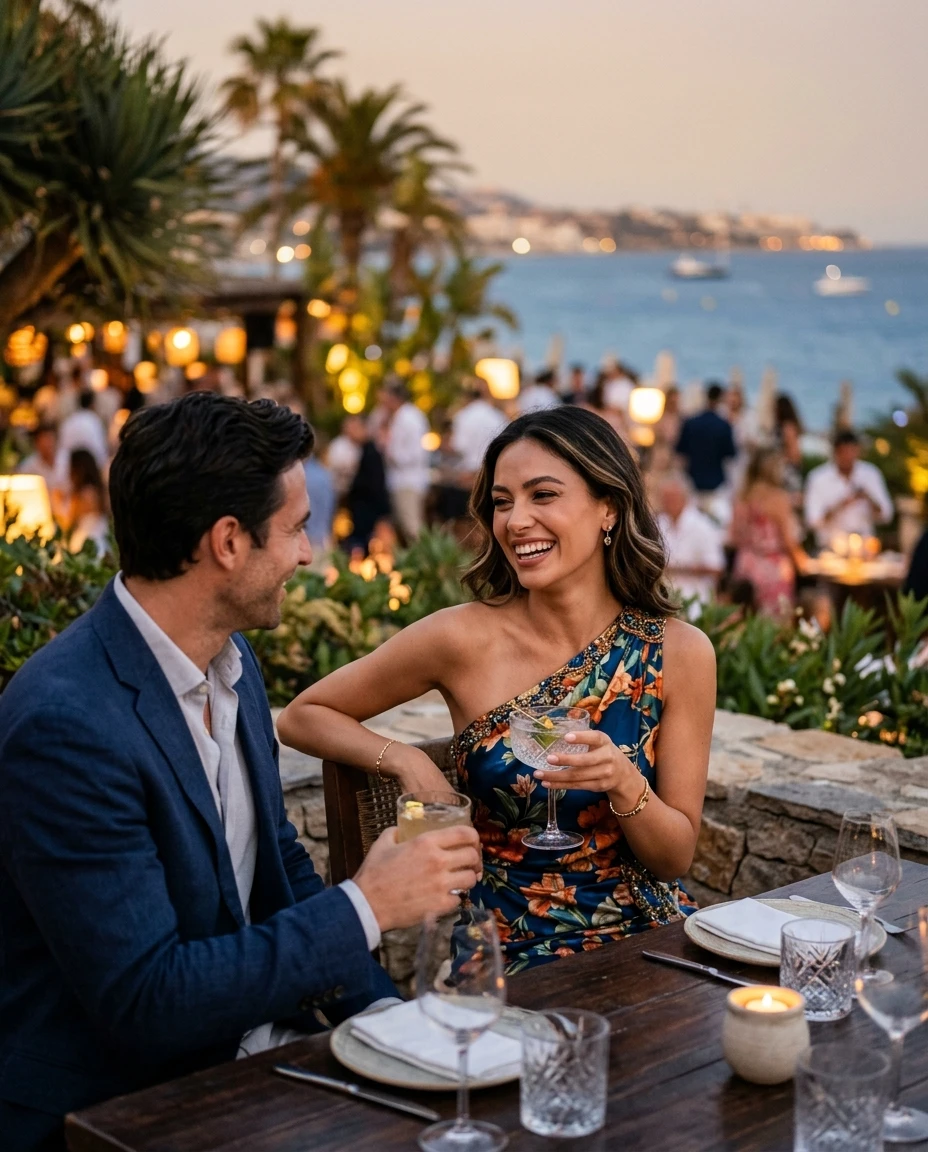 Gemma Deeks Style Guide: Cocktail Date night in Marbella Summer 2026