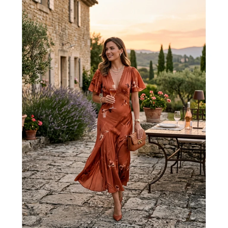 Gemma Deeks Style Guide: Cocktail Date night in Provence France Summer 2026