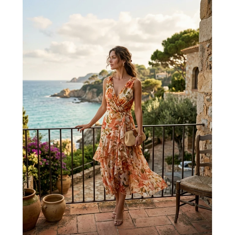 Gemma Deeks Style Guide: Cocktail Designer Summer Dresses in Catalonia Summer 2026