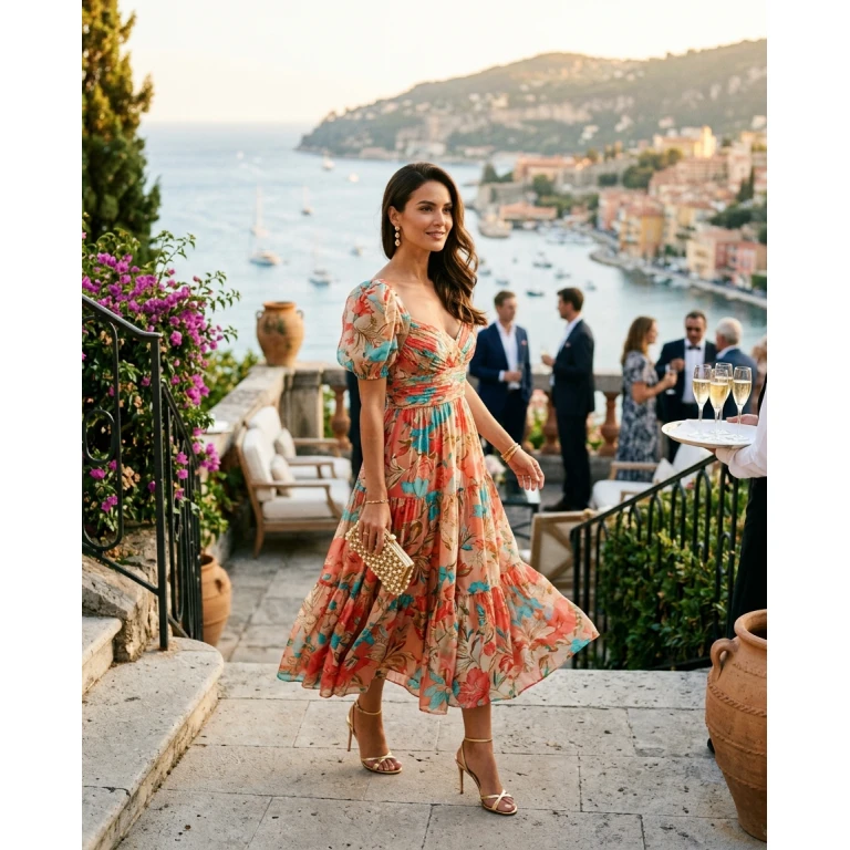 Gemma Deeks Style Guide: Cocktail Designer Summer Dresses in France Summer 2026