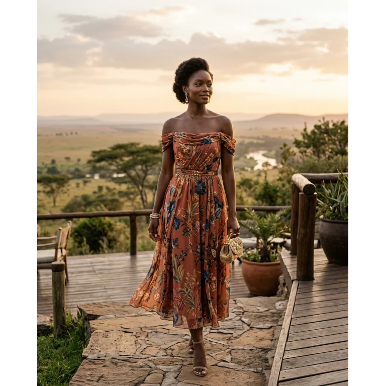 Gemma Deeks Style Guide: Cocktail Designer Summer Dresses in Kenya Summer 2026