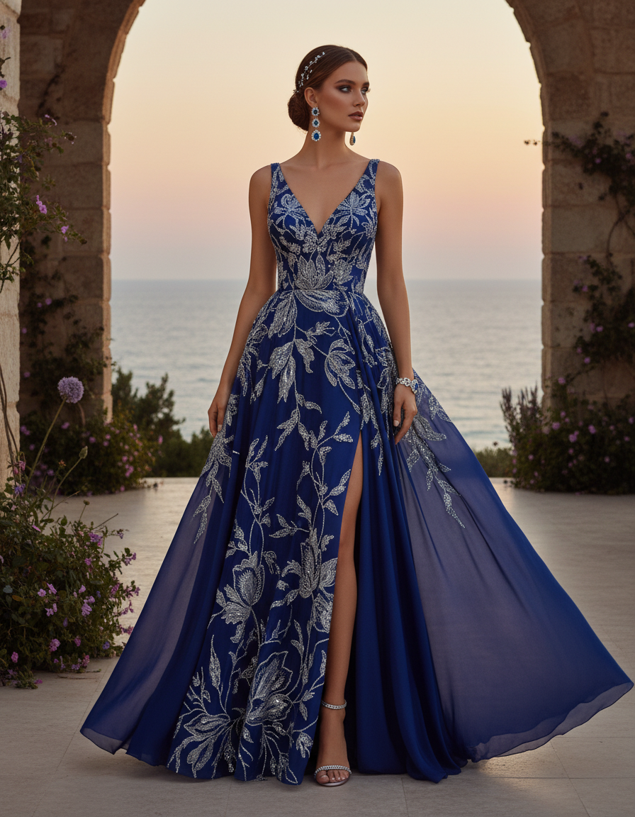Gemma Deeks Style Guide: Cocktail gala gown in Turkey Summer 2026