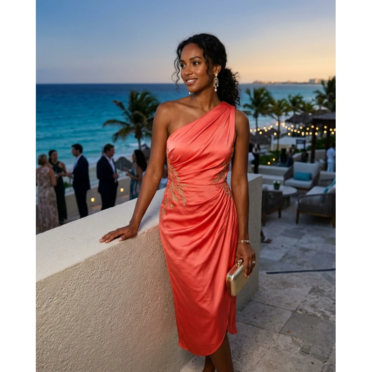 Gemma Deeks Style Guide: Cocktail Holiday parties in Cancun Summer 2026