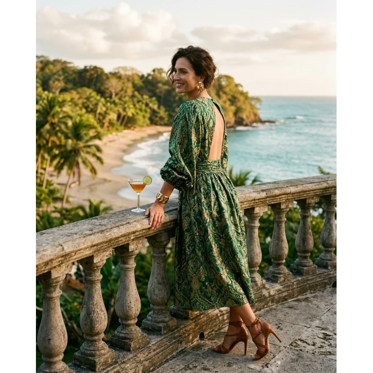 Gemma Deeks Style Guide: Cocktail Holiday parties in Costa Rica Summer 2026