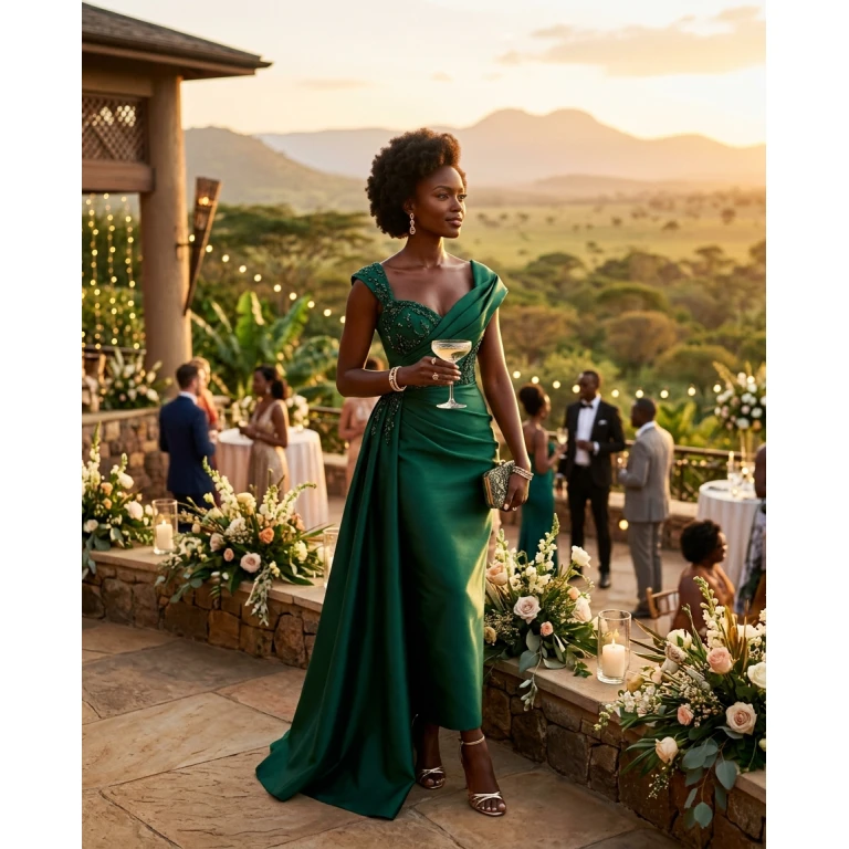 Gemma Deeks Style Guide: Cocktail Holiday parties in Kenya Summer 2026
