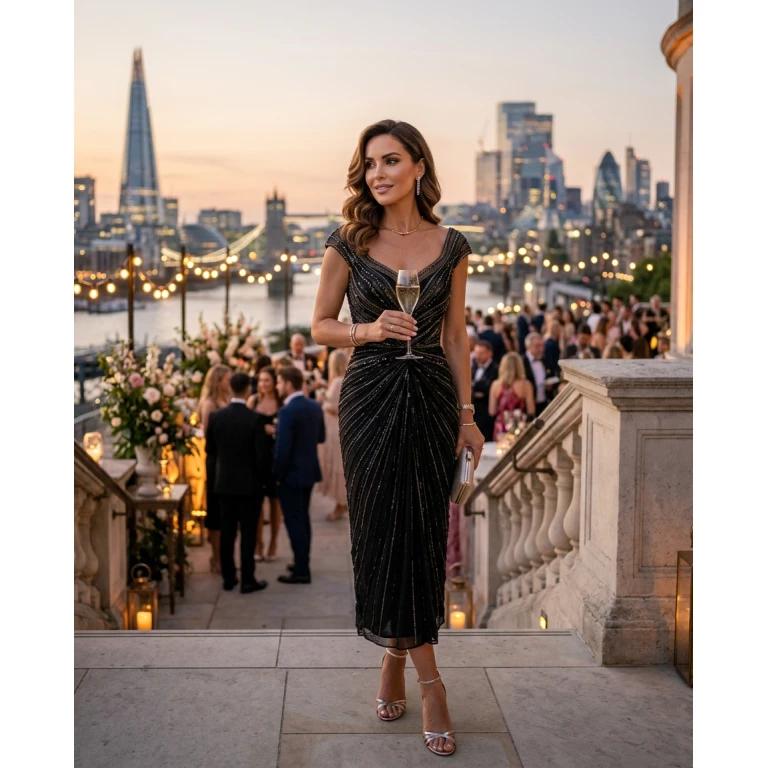 Gemma Deeks Style Guide: Cocktail Holiday parties in London Summer 2026