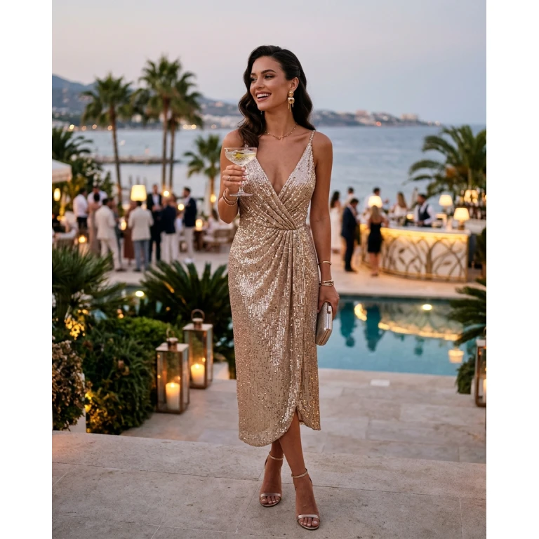 Gemma Deeks Style Guide: Cocktail Holiday parties in Marbella Summer 2026