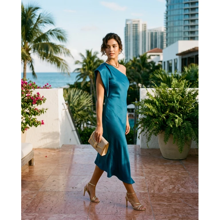 Gemma Deeks Style Guide: Cocktail Holiday parties in Miami Summer 2026