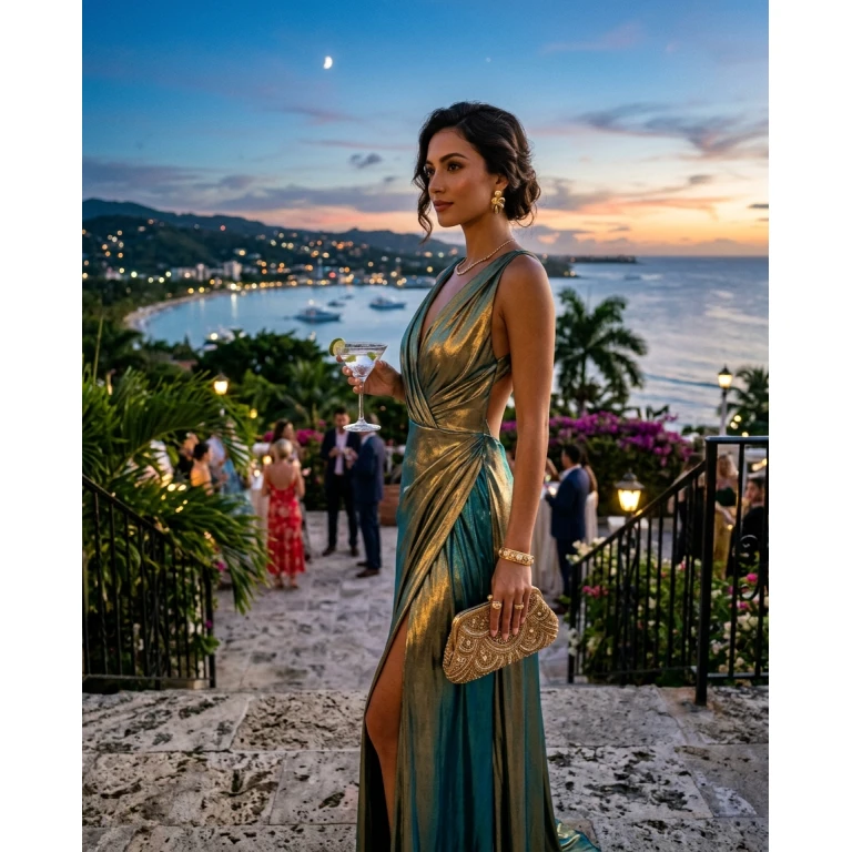 Gemma Deeks Style Guide: Cocktail Holiday parties in Montego Bay Summer 2026