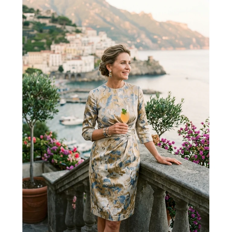 Gemma Deeks Style Guide: Cocktail Mother’s Day in Amalfi Coast Summer 2026