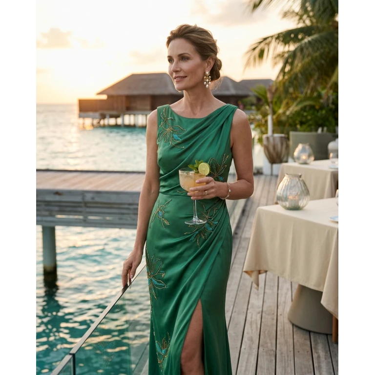 Gemma Deeks Style Guide: Cocktail Mother’s Day in Maldives Summer 2026