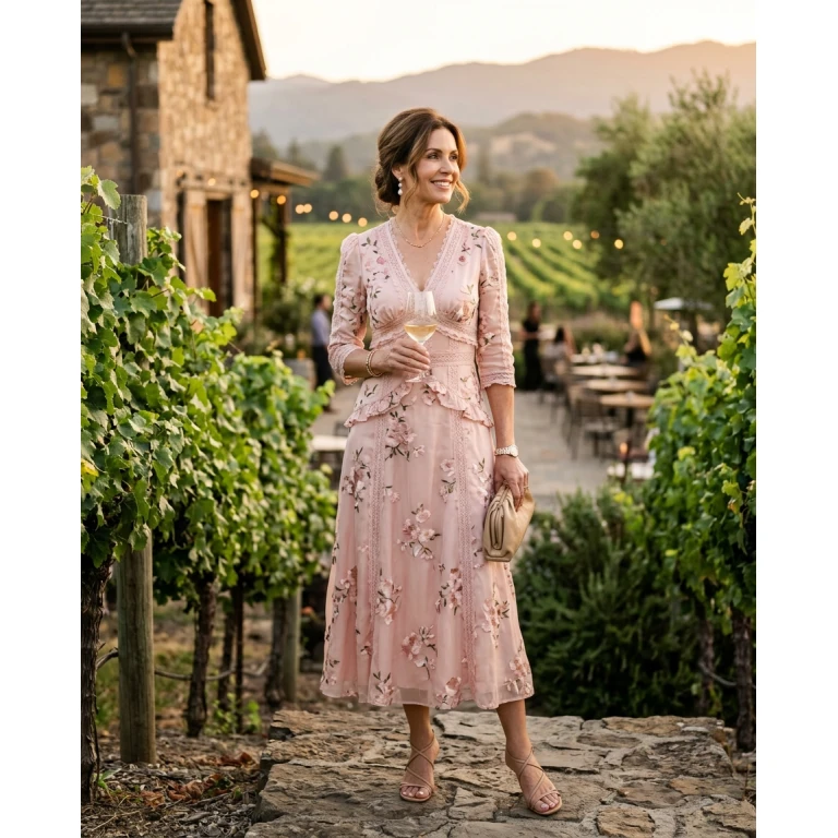Gemma Deeks Style Guide: Cocktail Mother’s Day in Napa Valley Summer 2026