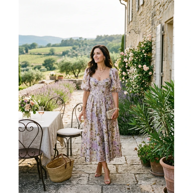 Gemma Deeks Style Guide: Cocktail Mother’s Day in Provence France Summer 2026