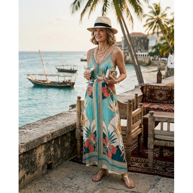 Gemma Deeks Style Guide: Cocktail Mother’s Day in Zanzibar Summer 2026