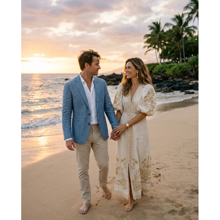 Gemma Deeks Style Guide: Elegant Chic Anniversary in Hawaii Summer 2026